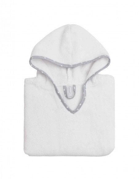 Poncho de Bain Enfant BABY SOFT OURS Coton Peigné, Ponchos