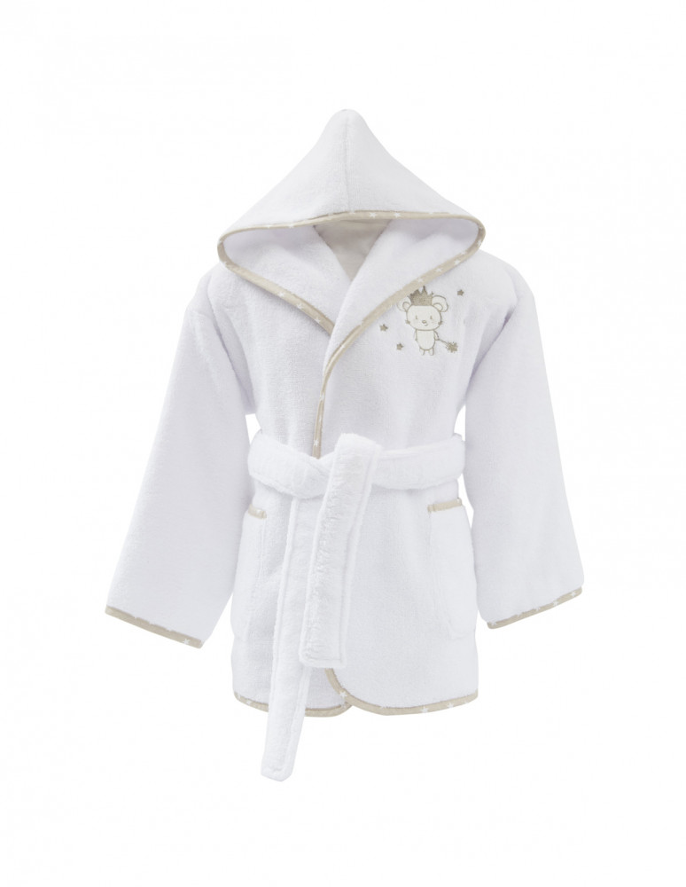 Peignoir Enfant 450gr/m² BABY SOFT MOUSE STICK Coton Peigné, Peignoirs