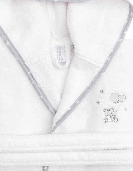 Peignoir Enfant BABY SOFT OURS Coton Peigné, Peignoirs