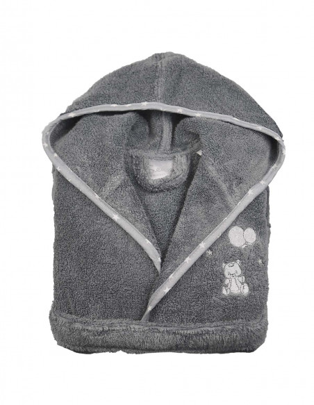 Peignoir Enfant BABY SOFT OURS Coton Peigné, Peignoirs