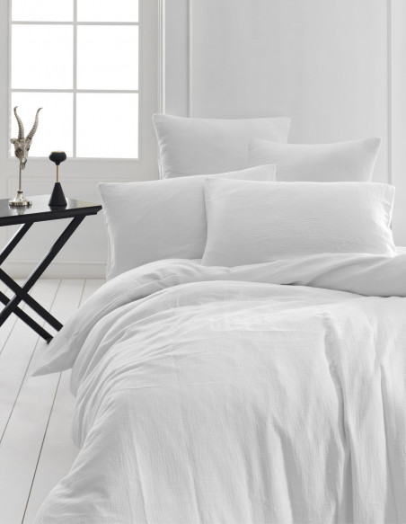 Housse de couette en gaze de coton LOFT