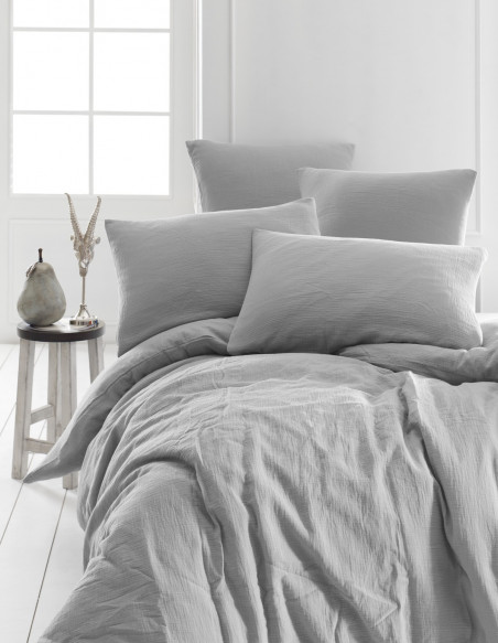 Housse de couette en gaze de coton LOFT