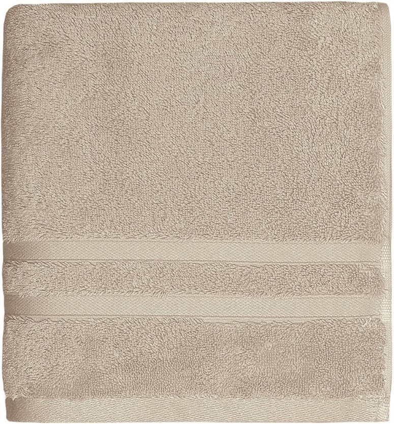 Serviette de bain 70x140cm 600gr/m² Coton Peigné/Modal SENSILK, Ser...