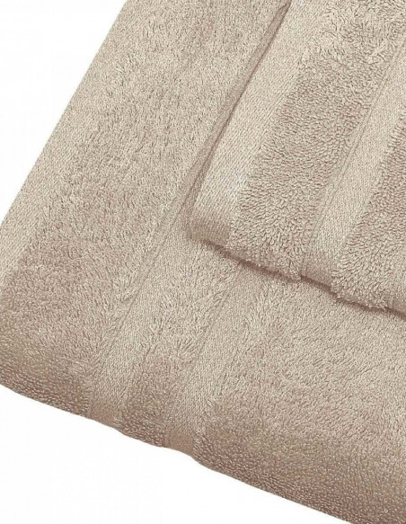 Serviette de bain 70x140cm 600gr/m² Coton Peigné/Modal SENSILK, Ser...