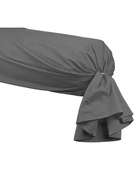 Taie de Traversin Percale Unie EASY CARE 80 fils/cm² SENSEI SOFT, T...