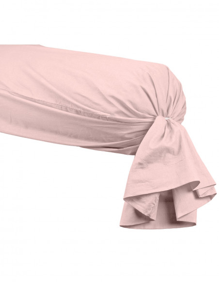 Taie de Traversin Percale Unie EASY CARE 80 fils/cm² SENSEI SOFT, T...