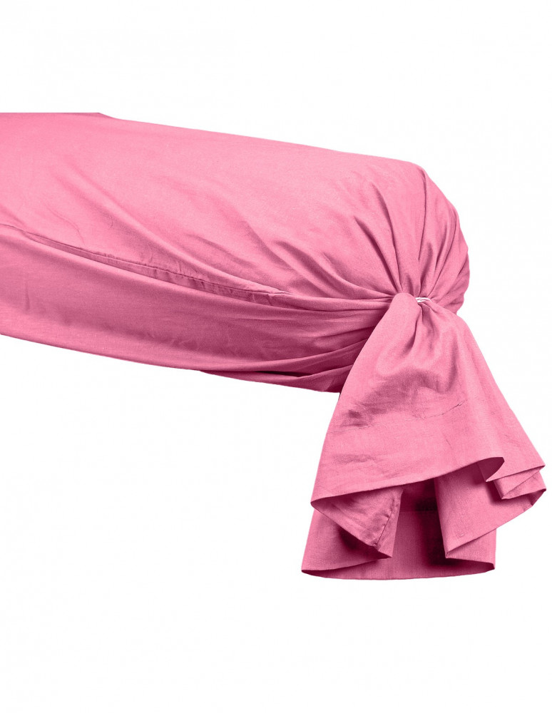 Taie de Traversin Percale Unie EASY CARE 80 fils/cm² SENSEI SOFT, T...