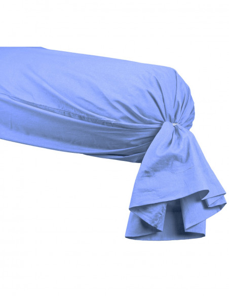 Taie de Traversin Percale Unie EASY CARE 80 fils/cm² SENSEI SOFT, T...