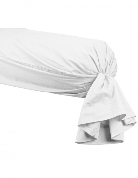 Taie de Traversin Percale Unie EASY CARE 80 fils/cm² SENSEI SOFT, T...