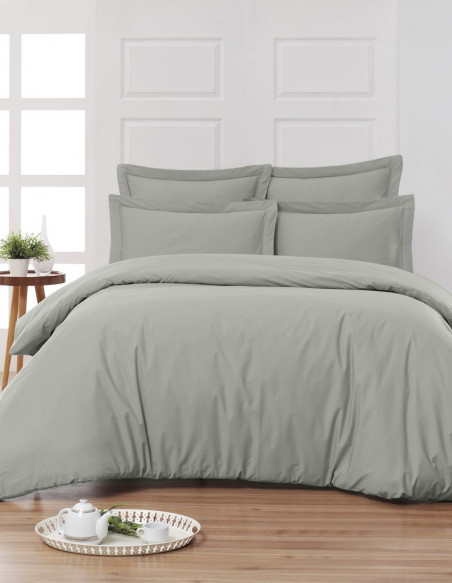 Taie de Traversin Percale Unie EASY CARE 80 fils/cm² SENSEI SOFT, T...