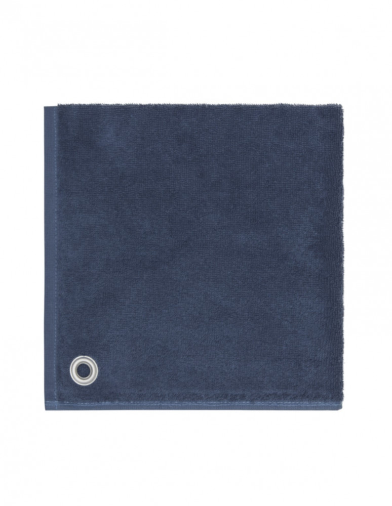 Lot de 3 Torchons Carrés en Éponge 50x50cm avec Oeillet AMAIA, Torc...