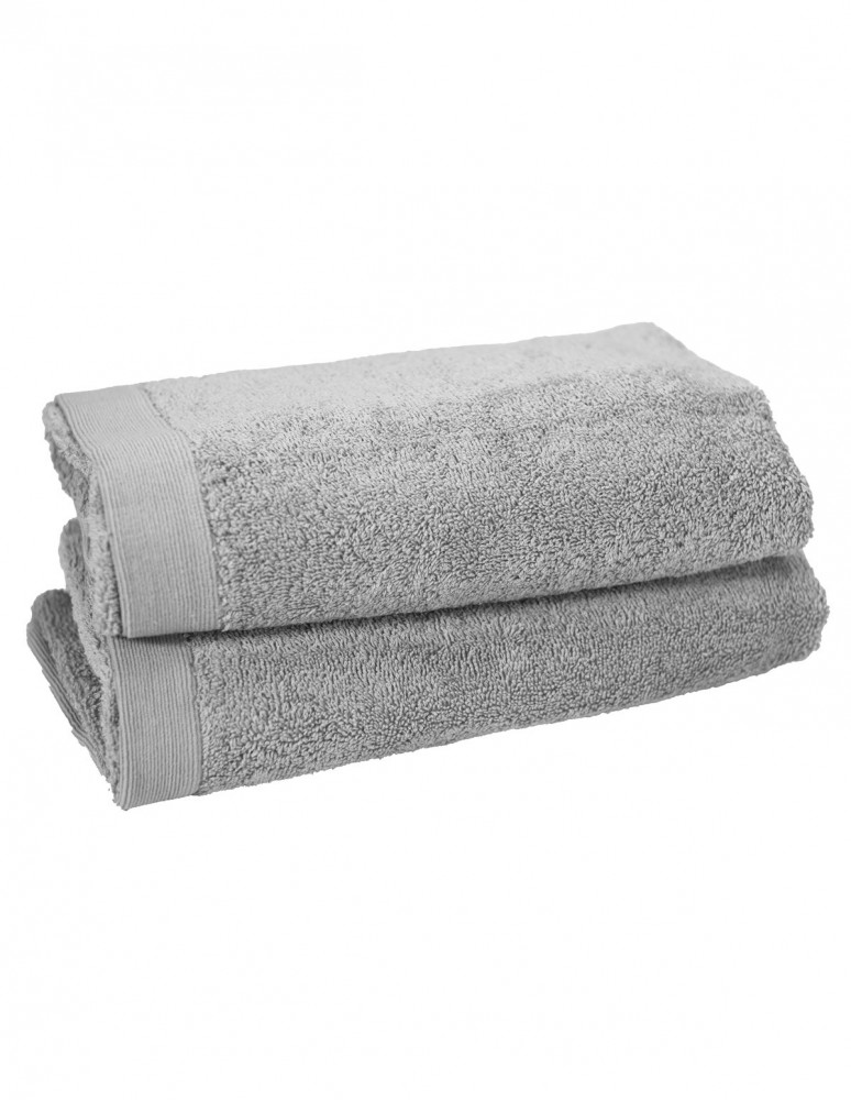 Lot de 2 Serviette de Toilette 500Gr/M²SENSEI STUDIO, Linge de bain