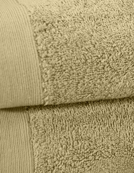 Lot de 2 Serviette de Toilette 500Gr/M²SENSEI STUDIO, Linge de bain