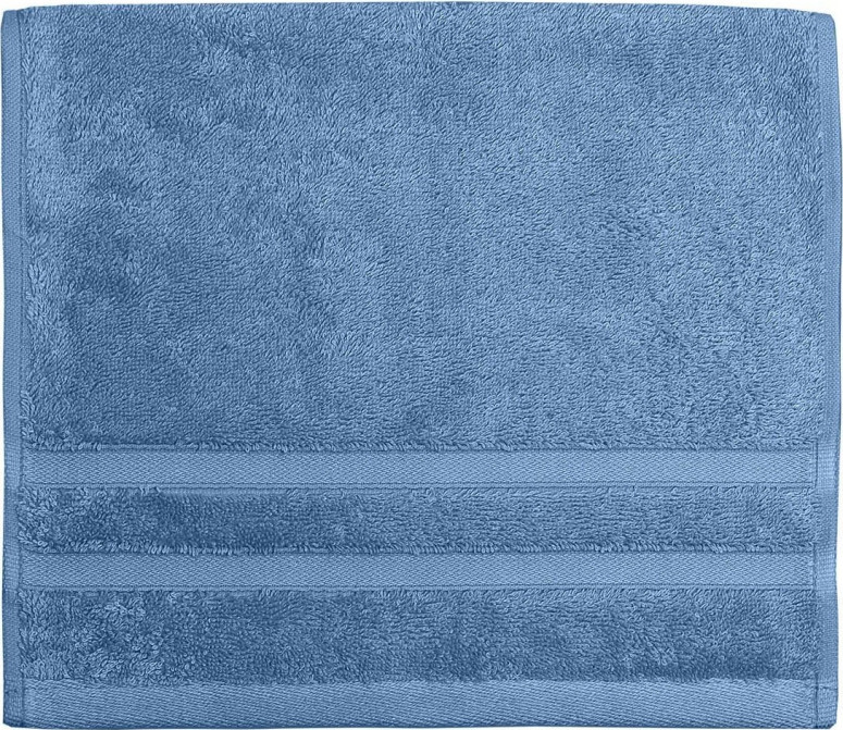 Lot de 3 Serviettes invités 30x50cm 600gr/m² Coton Peigné/Modal SEN...