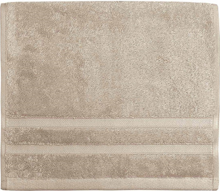 Lot de 3 Serviettes invités 30x50cm 600gr/m² Coton Peigné/Modal SEN...