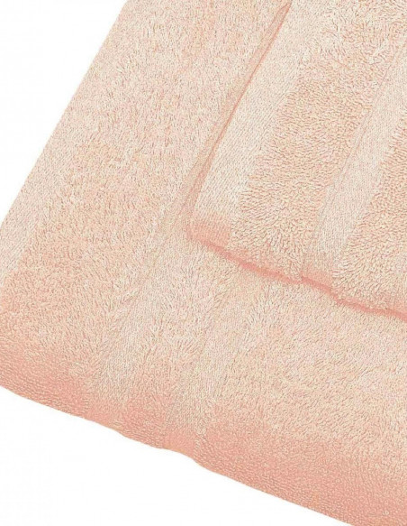 Lot de 3 Serviettes invités 30x50cm 600gr/m² Coton Peigné/Modal SEN...