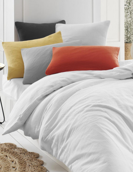 Lot de 2 taies en gaze de coton LOFT