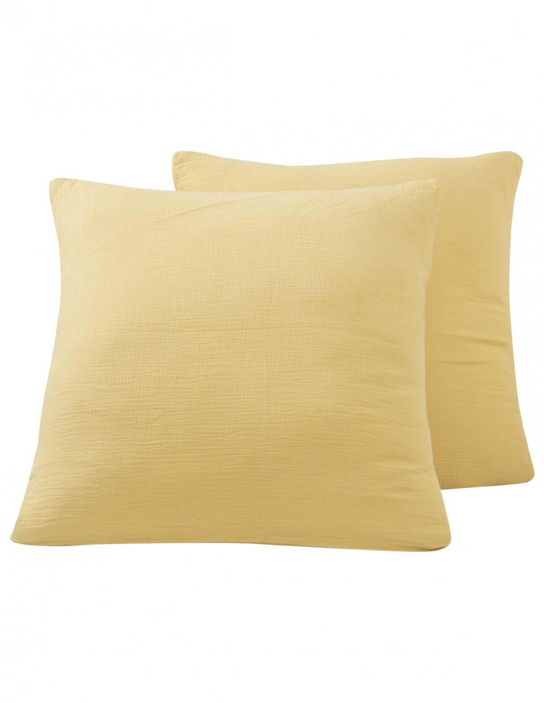 Lot de 2 taies en gaze de coton LOFT