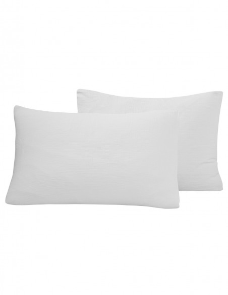 Lot de 2 taies en gaze de coton LOFT