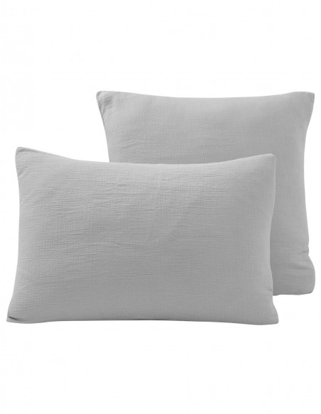 Lot de 2 taies en gaze de coton LOFT