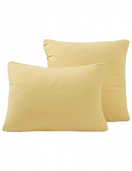 Lot de 2 taies en gaze de coton LOFT
