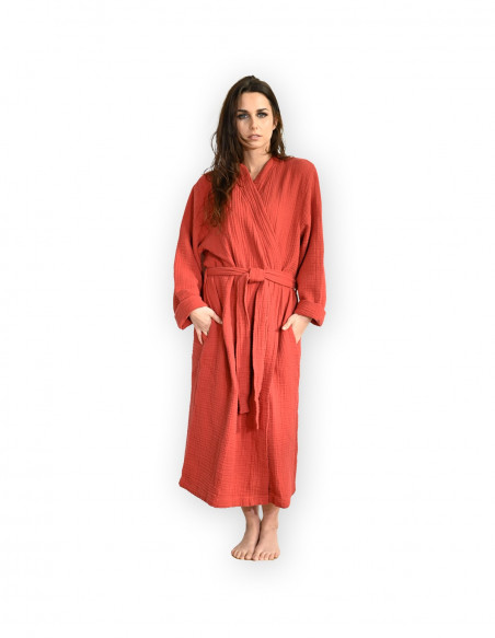 Peignoir en gaze de coton LOFT