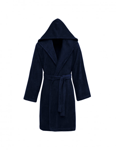 Peignoir Capuche Velours Uni CONSTANT, Peignoirs de bain