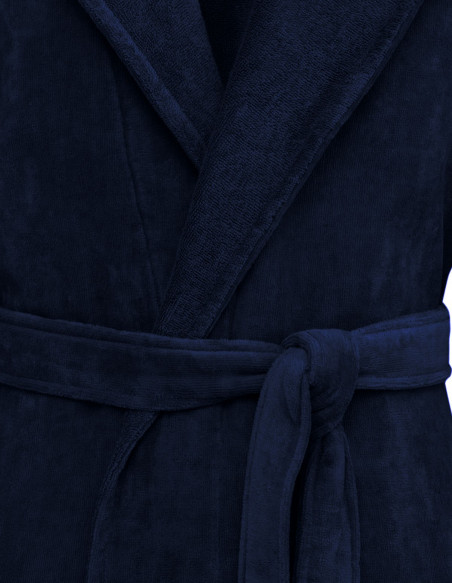 Peignoir Capuche Velours Uni CONSTANT, Peignoirs de bain