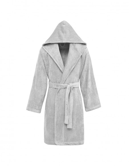 Peignoir Capuche Velours Uni CONSTANT, Peignoirs de bain