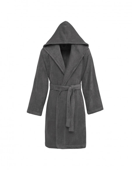 Peignoir Capuche Velours Uni CONSTANT, Peignoirs de bain