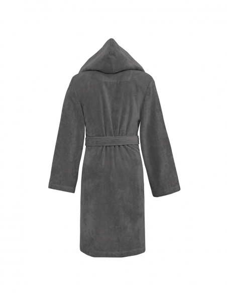 Peignoir Capuche Velours Uni CONSTANT, Peignoirs de bain
