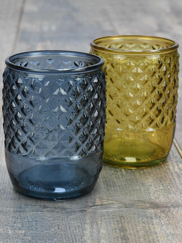 Gobelet Verre Recyclé DIAMOND, Accessoires de salle de bain