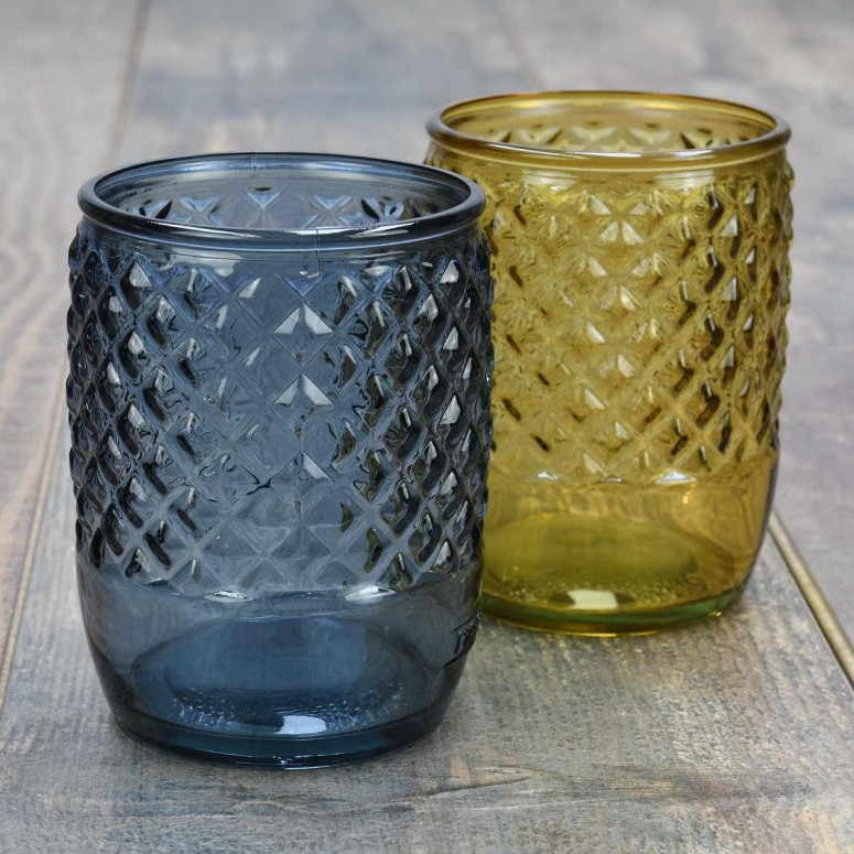 Gobelet Verre Recyclé DIAMOND, Accessoires de salle de bain