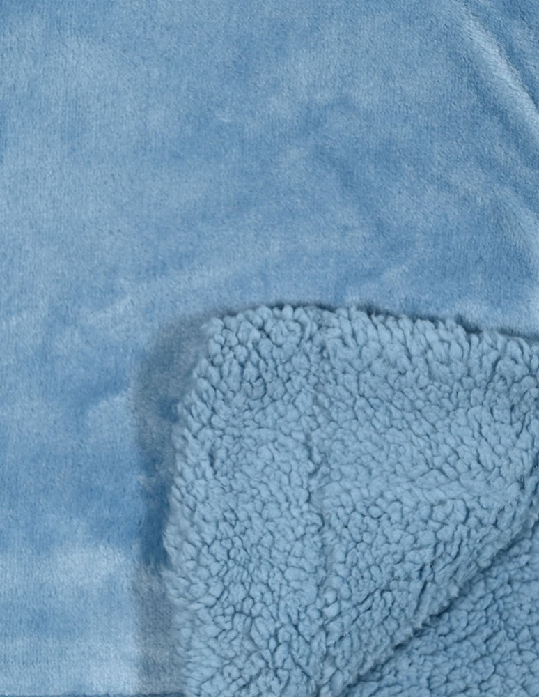 Plaid Acrylic Mohair Doublé Mouton EDINBOURG, Plaids