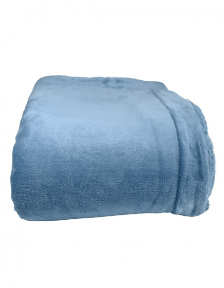 Plaid Acrylic Mohair Doublé Mouton EDINBOURG, Plaids