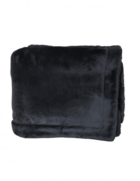 Plaid Acrylic Mohair Doublé Mouton EDINBOURG, Plaids