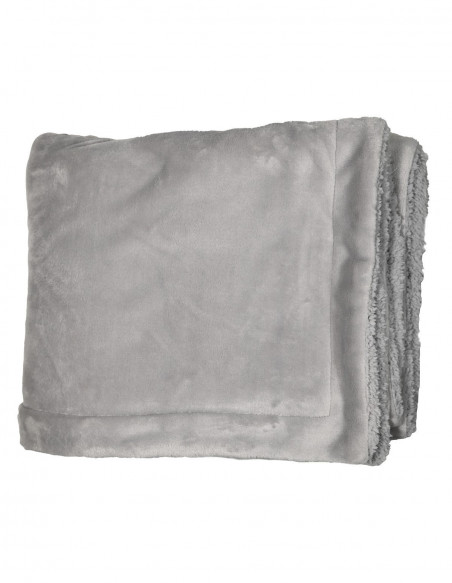 Plaid Acrylic Mohair Doublé Mouton EDINBOURG, Plaids