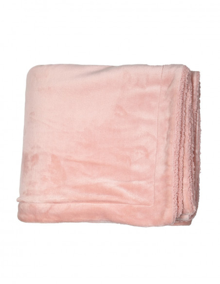 Plaid Acrylic Mohair Doublé Mouton EDINBOURG, Plaids