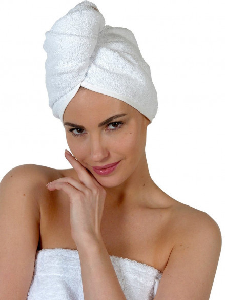 Bonnet Turban LUXURY, Serviettes de toilette