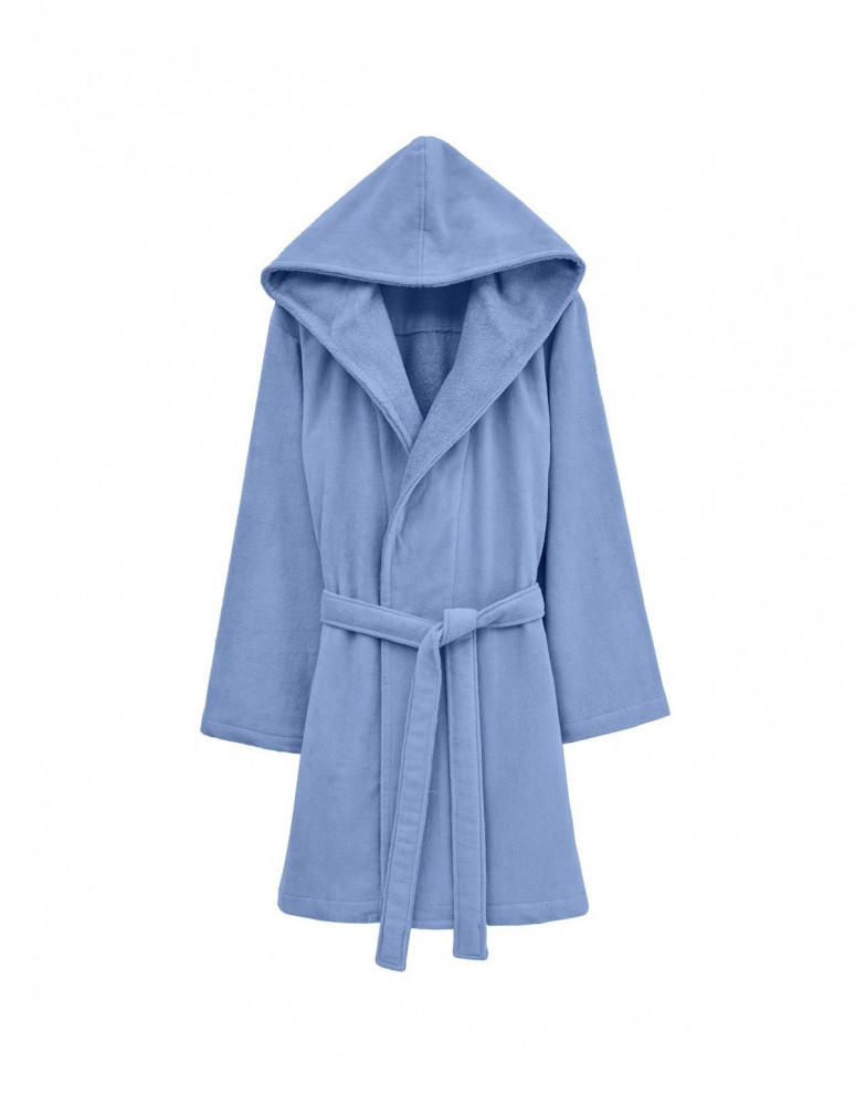 Peignoir Capuche Velours Uni CONSTANCE, Peignoirs de bain