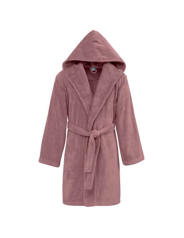 Peignoir Capuche Velours Uni CONSTANCE, Peignoirs de bain