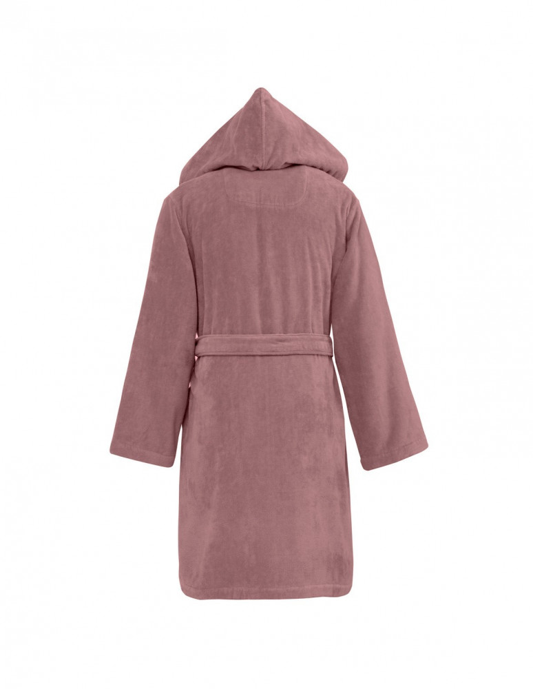 Peignoir Capuche Velours Uni CONSTANCE, Peignoirs de bain