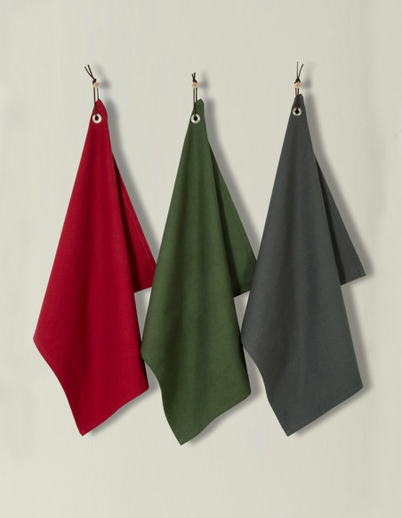 Lot de 3 Torchons 50x70cm GARDEN, Torchons Lot de 3 Torchons 50x70cm GARDEN, Torchons