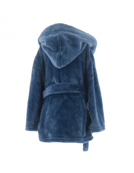 Peignoir Enfant Polaire Col Châle Micro Sensoft BABY KOMO, Polaires
