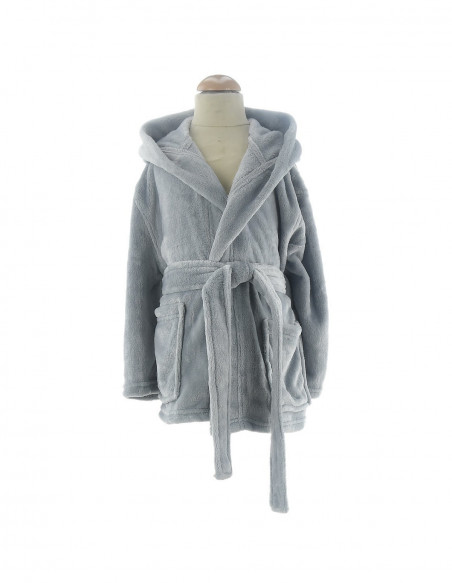 Peignoir Enfant Polaire Col Châle Micro Sensoft BABY KOMO, Polaires