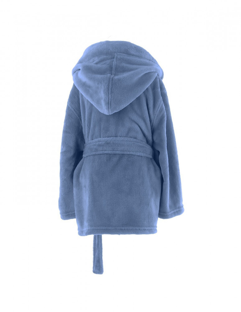 Peignoir Enfant Polaire Col Châle Micro Sensoft BABY KOMO, Polaires