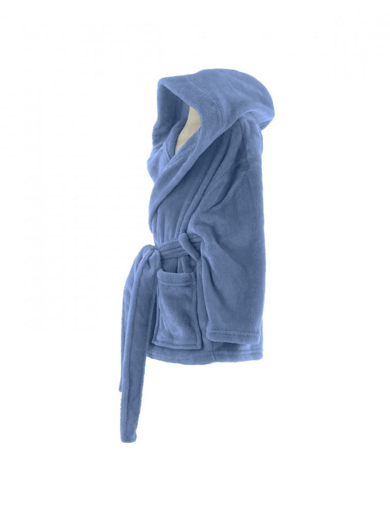 Peignoir Enfant Polaire Col Châle Micro Sensoft BABY KOMO, Polaires