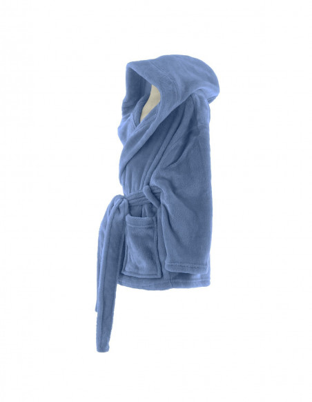 Peignoir Enfant Polaire Col Châle Micro Sensoft BABY KOMO, Polaires