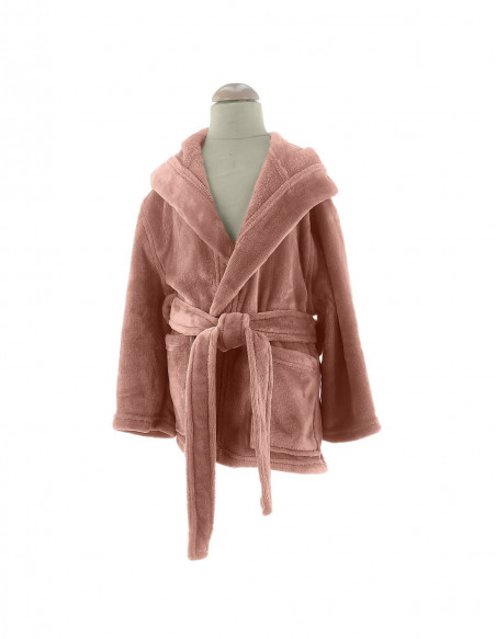 Peignoir Enfant Polaire Col Châle Micro Sensoft BABY KOMO, Polaires