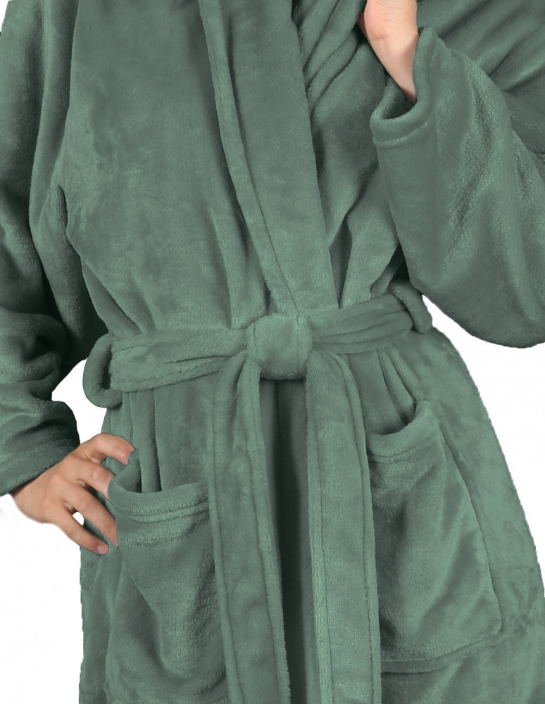 Peignoir Polaire 280gr/m² Micro Sensoft KOMO, Peignoirs et robes de...